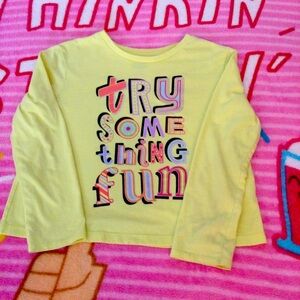 Girls 365 kids Garanimals long sleeve shirt.